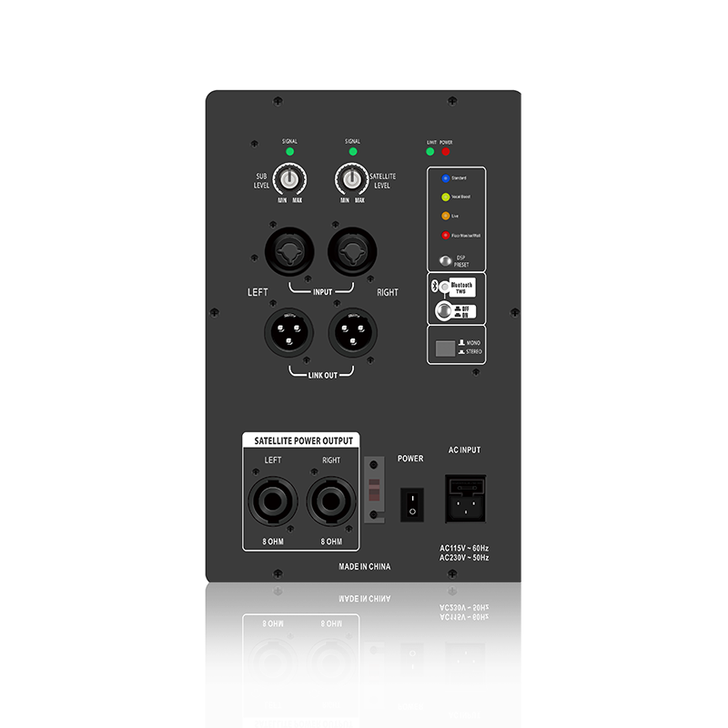 DSP1903: 4 moduri personalizate de EQ presetate 2.1CH difuzor cu matrice liniară Modul funcțional DSP bazat pe ADAU1701