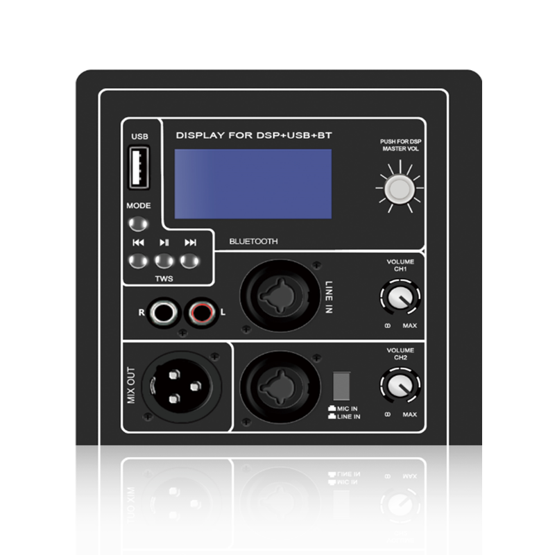 DSP1906: U Disk MP3 Player și control LCD DSP integrat ADAU1701 Modul funcțional DSP