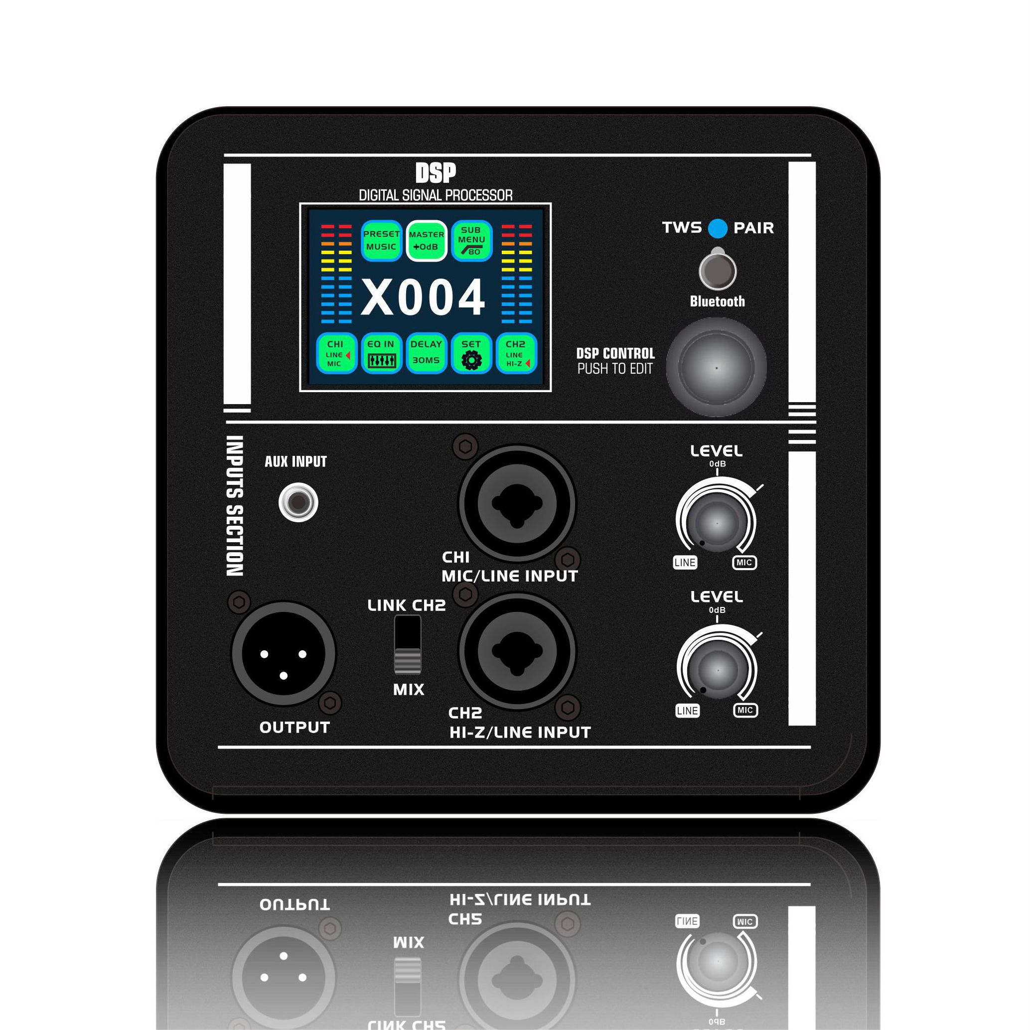 DSP2408: Noul modul DSP multifuncțional compatibil Hi-Z cu ecran color