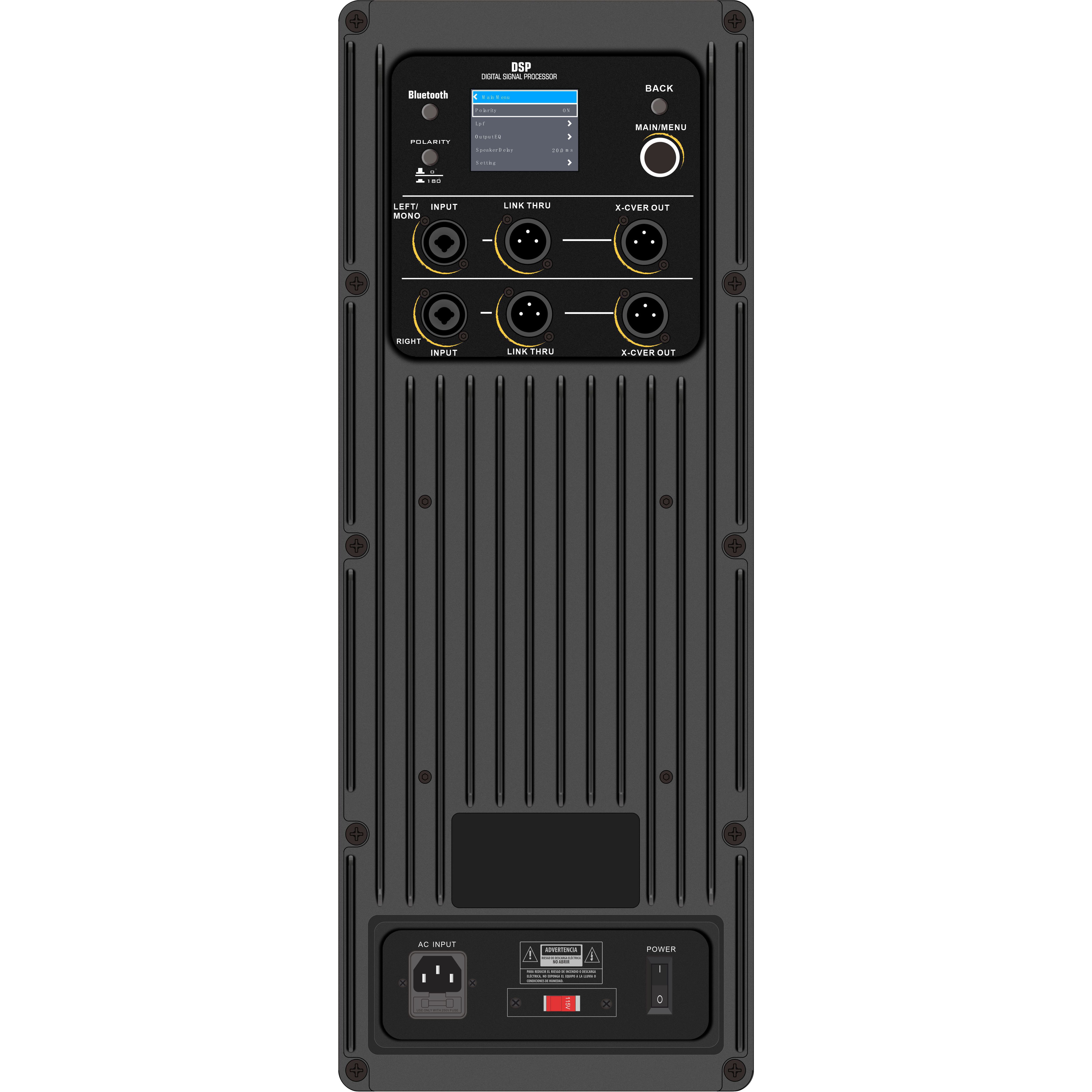 DSP2504SUB Amplificator subwoofer DSP Pro