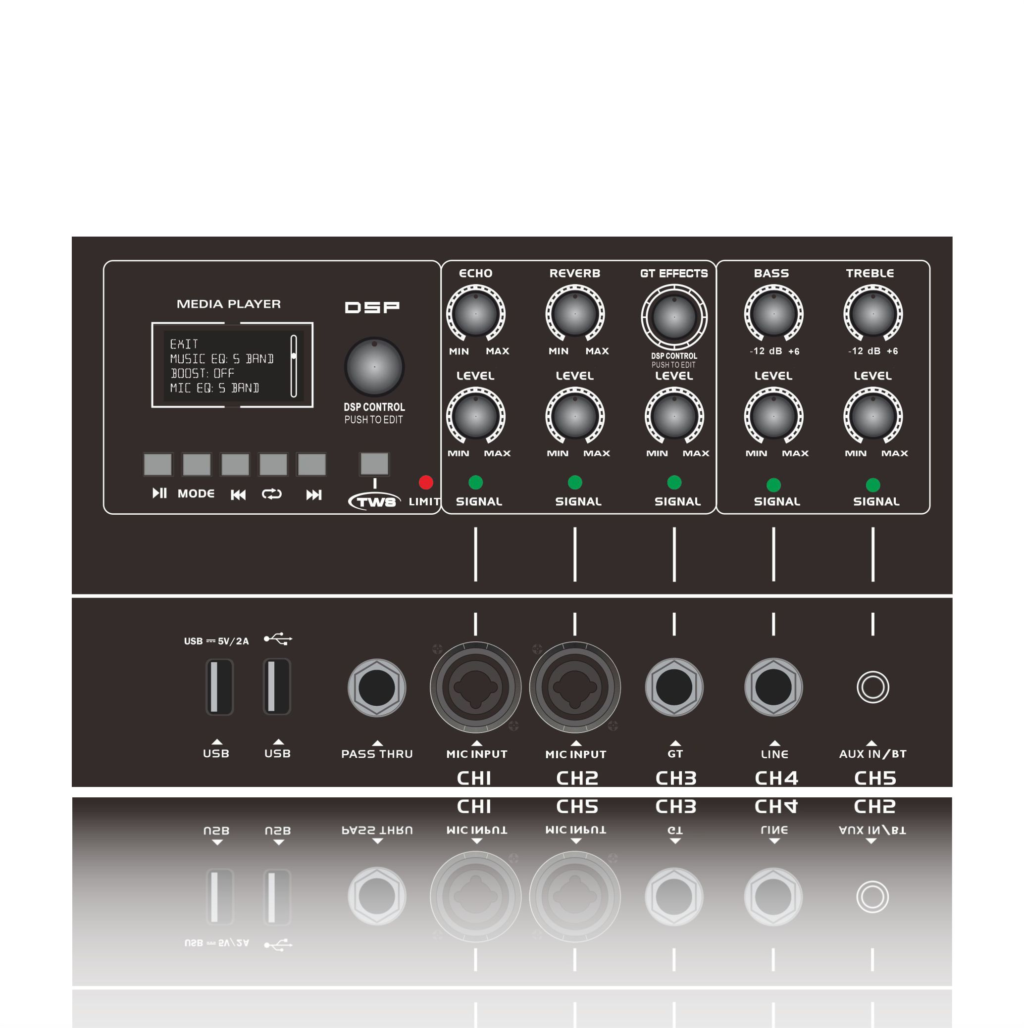 Amplificator de putere MK12-1.1 Pro Active Line Array