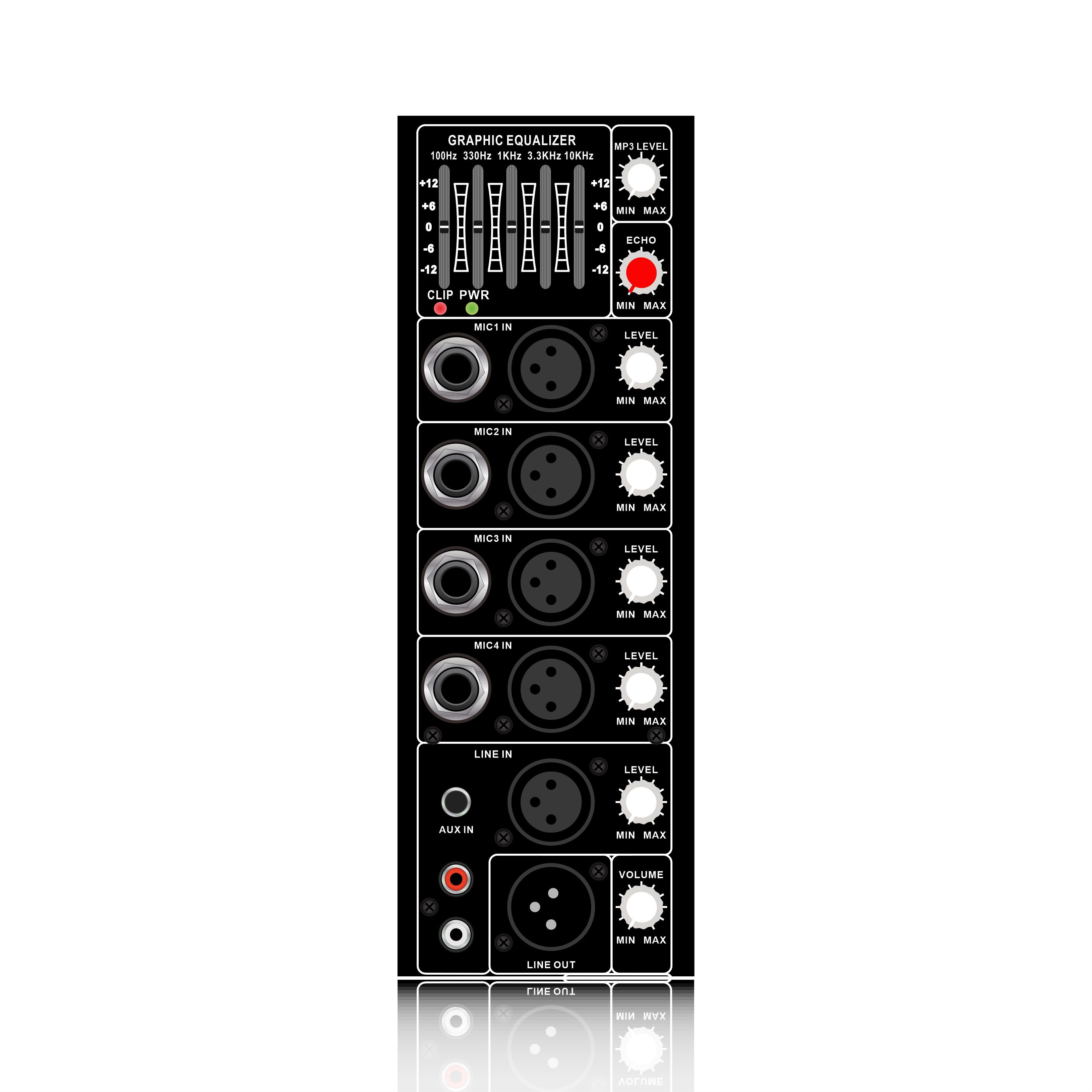 Amplificator pentru difuzoare multicanal clasa AB PL67