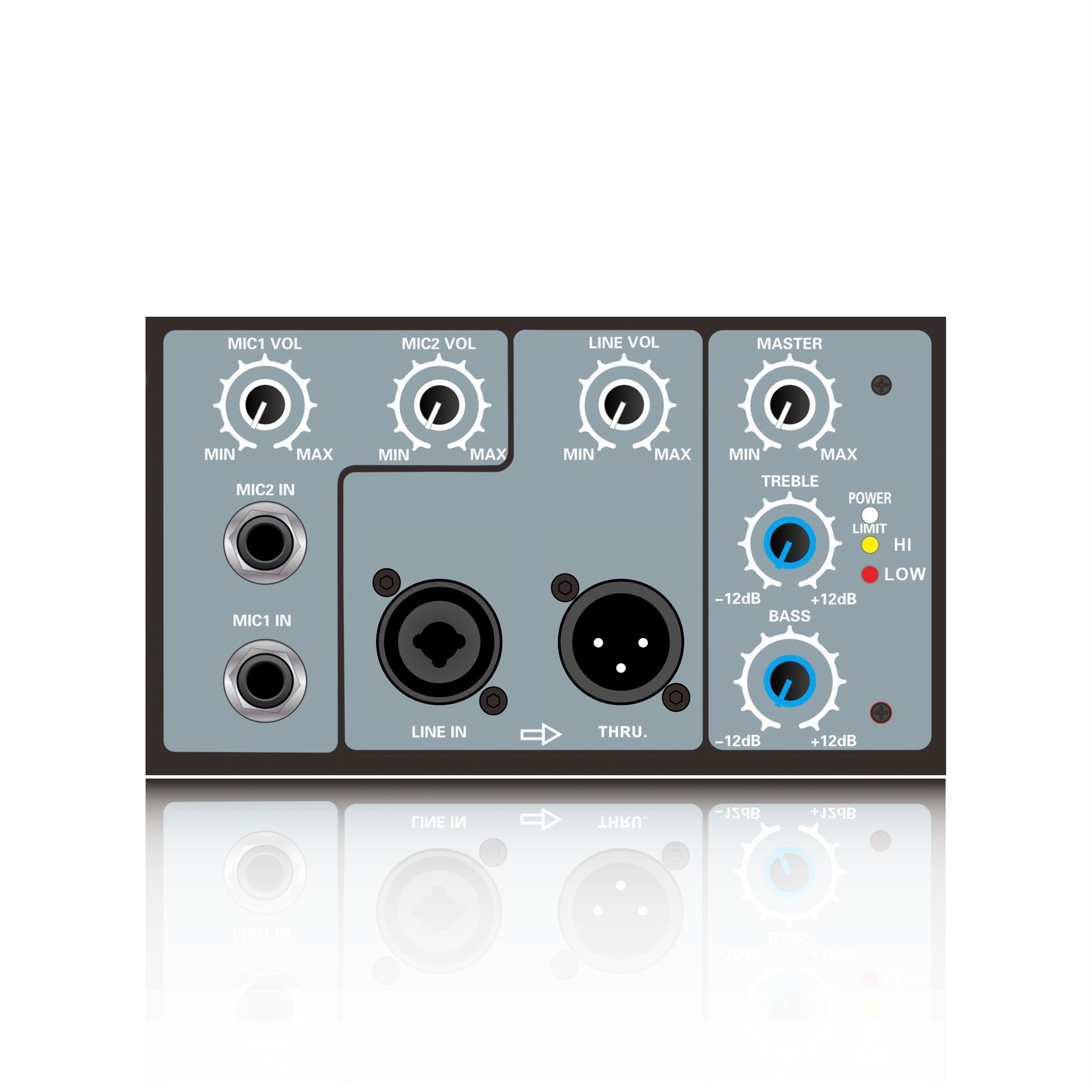 Amplificator puternic pentru difuzoare clasa H PL62