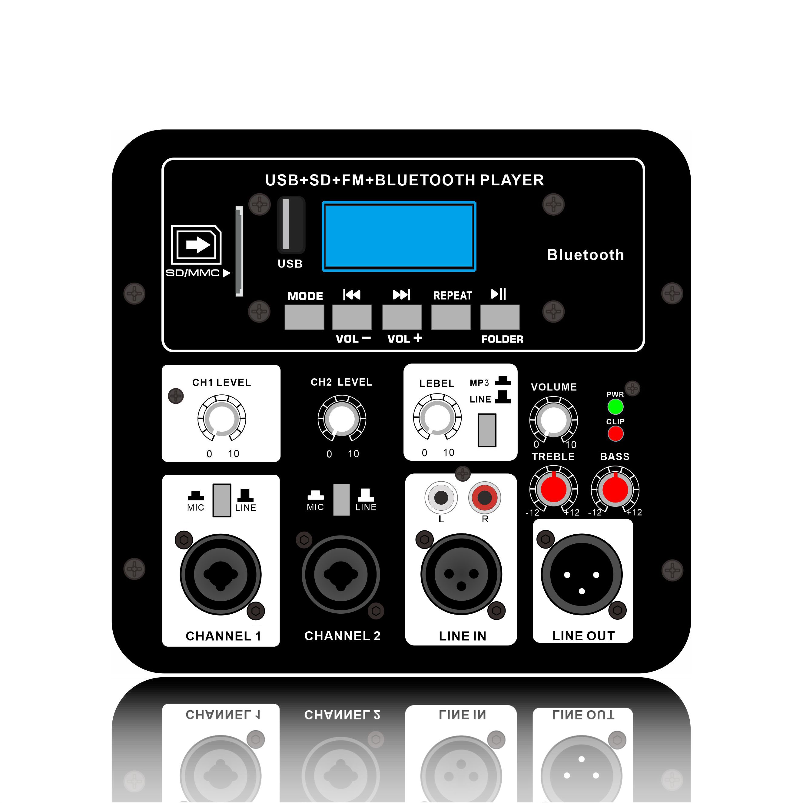 Amplificator de sistem PA alimentat clasa H PL76