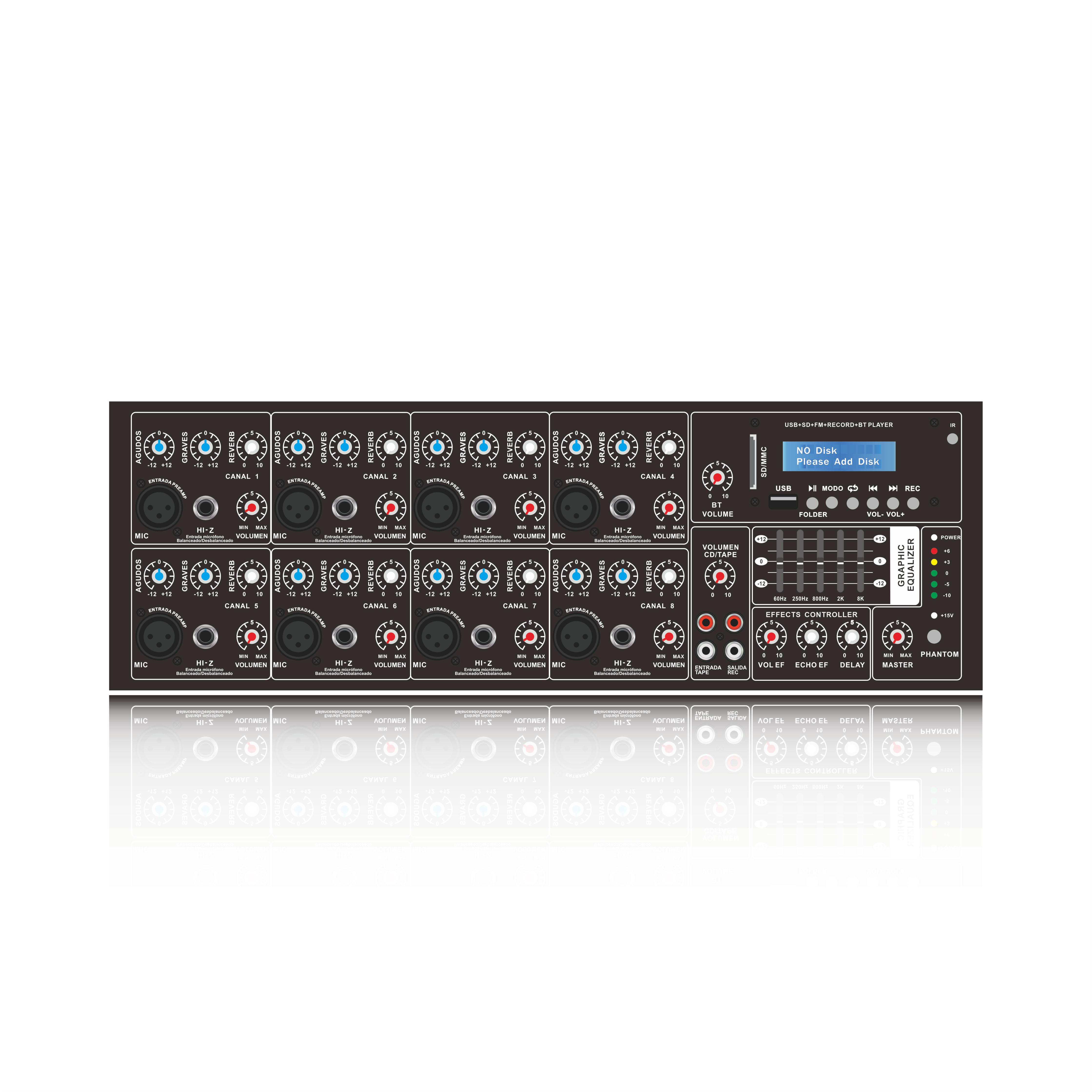 Mixer alimentat All In One Woodbox SB8200