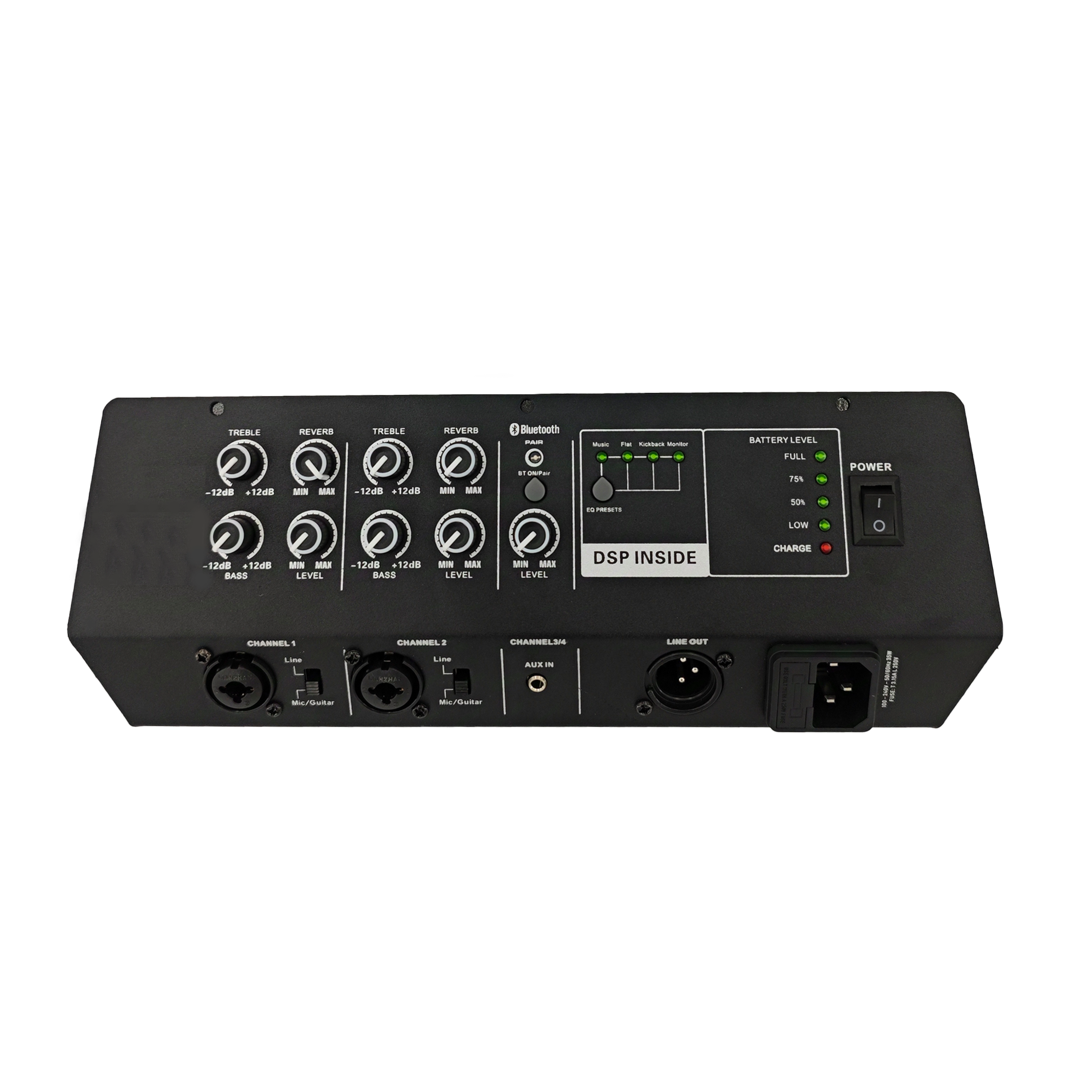 Amplificator pentru sistem de difuzoare portabile PL85DSP