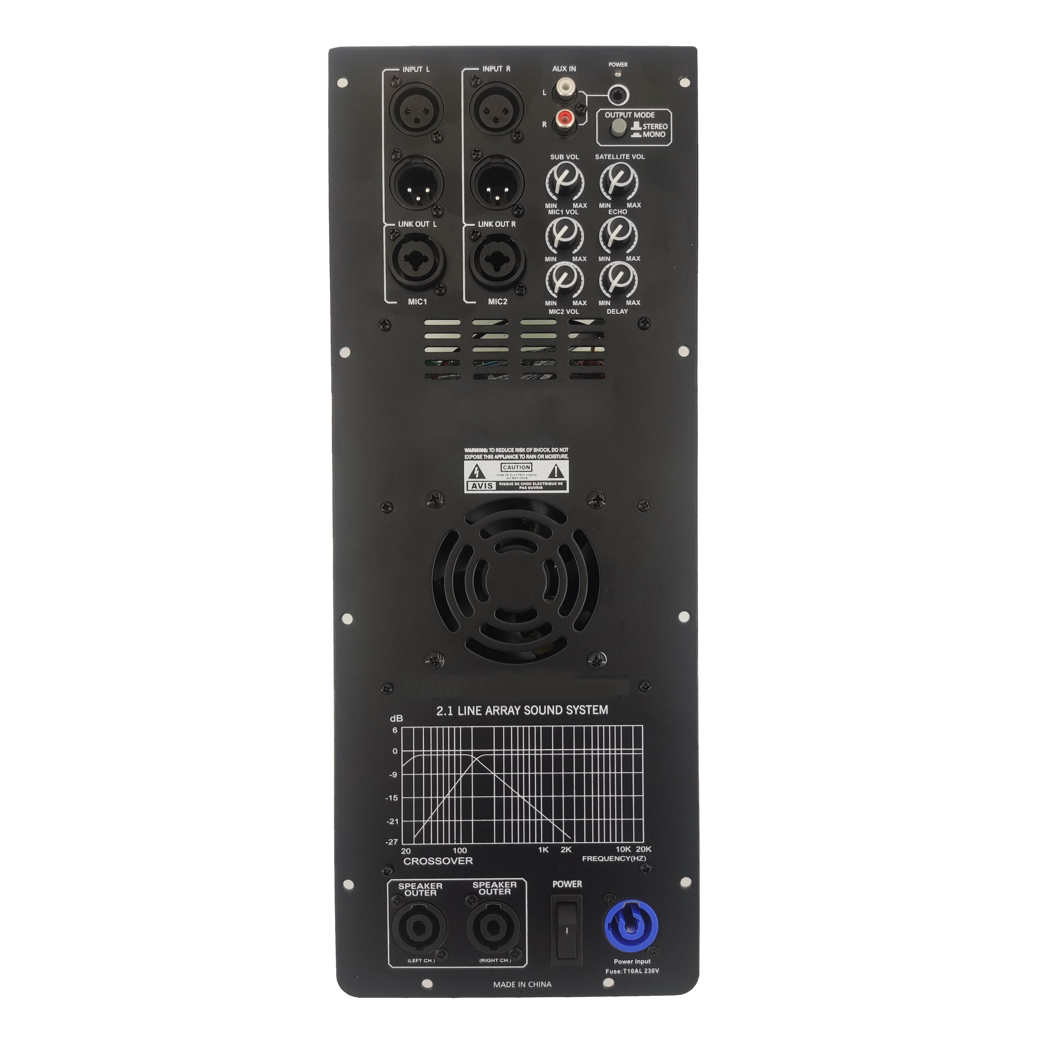 Amplificator de putere DSP1908-2.1 Pro Active Line Array