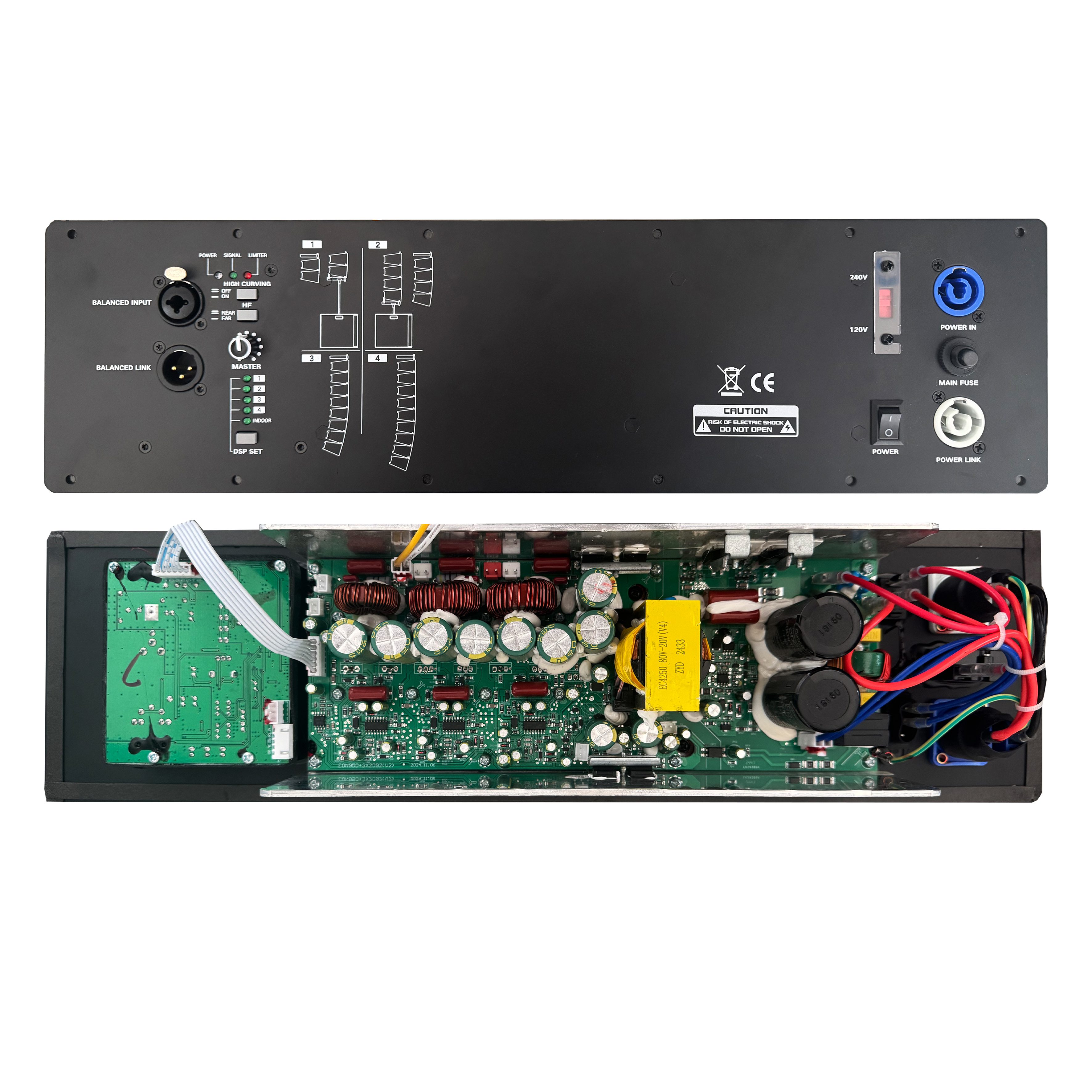 HDL10-A Amplificator de putere pentru sistem Line Array profesional